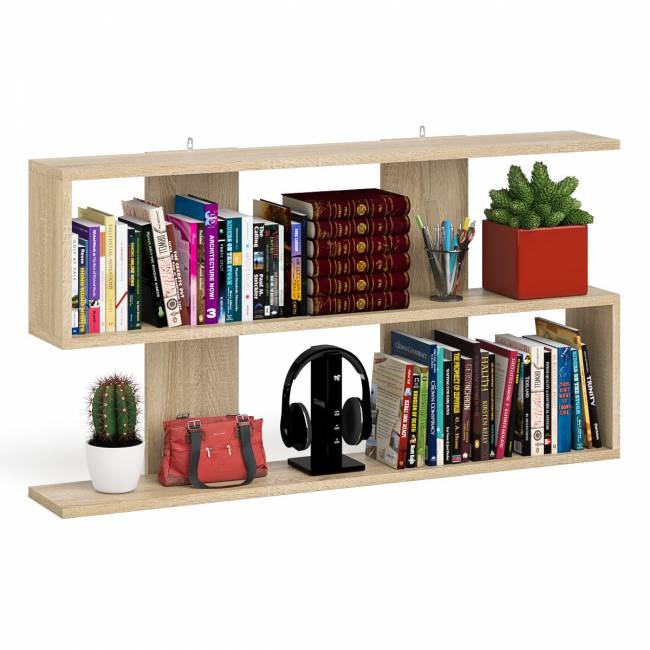 Навесная полка Мори 1200 цвет дуб сонома Навесная полка Мори 1200 цвет дуб сонома