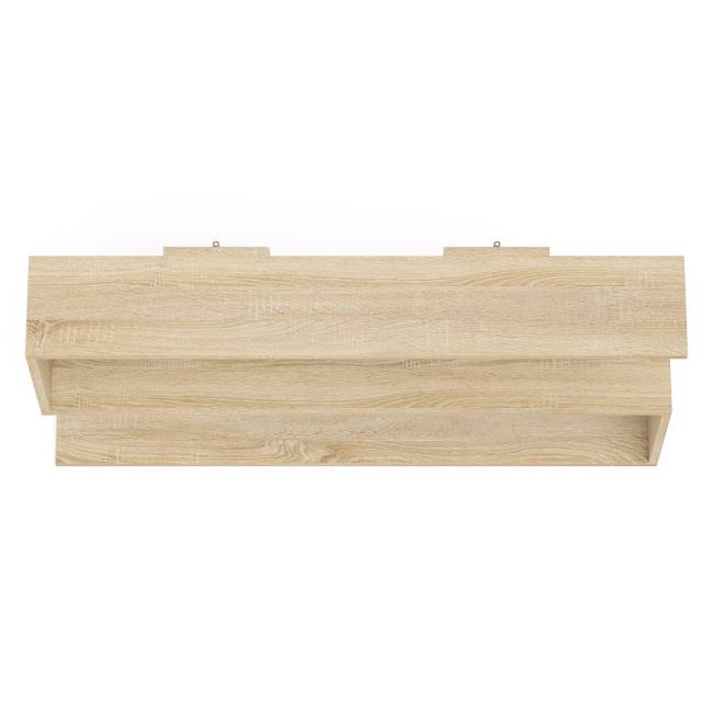 Навесная полка Мори 1200 цвет дуб сонома Навесная полка Мори 1200 цвет дуб сонома