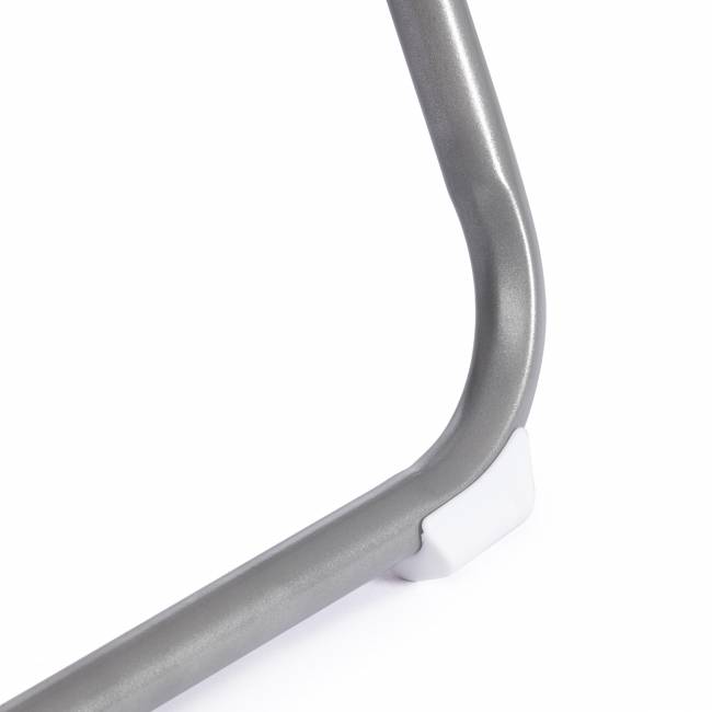 Стул складной FOLDER (mod. 3017H) каркас: металл, сиденье/спинка: пластик, 49 x 46.5 x 73.5 см, white (белый) / grey (серый) (Комплект из 6 шт.) белый, серый каркас: металл, сиденье/спинка: пластик