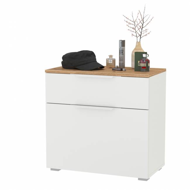 Тумба для обуви Октава 16.127 цвет белый шагрень/дуб крафт золотой Тумба для обуви Октава 16.127 цвет белый шагрень/дуб крафт золотой