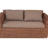 "Капучино" диван из искусственного ротанга двухместный, цвет коричневый "Капучино" диван из искусственного ротанга двухместный, цвет коричневый