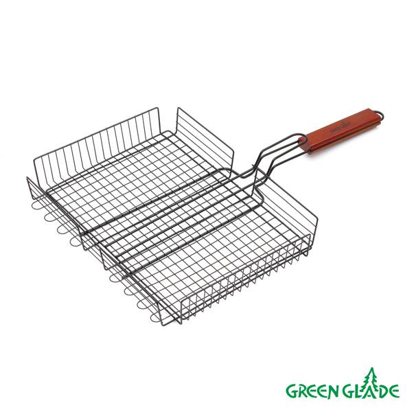 Двойная объемная решетка-гриль антипригарная 7001 Двойная объемная решетка-гриль антипригарная 7001