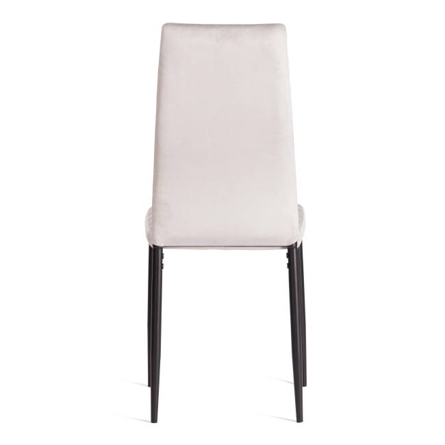 Стул Easy (mod. 24-1) / 1 шт. в упаковке металл, вельвет, 49 х 41 х 98 см, Light grey (светло-серый) HLR14 / черный Light grey (светло-серый) HLR14 / черный металл, вельвет