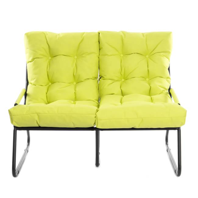 Диван Ergo/Эрго рогожка с водоотталкивающей пропиткой, Лайм салатовый рогожка с водоотталкивающей пропиткой