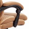 Кресло CHIEF кож/зам/ткань, бежевый/бронза, 36-34/21
