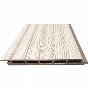 Фасадная панель из ДПК HOLZHOF, 165*15*3000 мм, слоновая кость