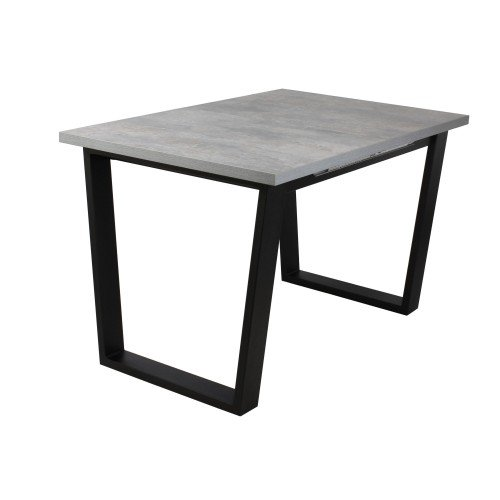 Стол обеденный раздвижной "ХАГЕН" , цемент