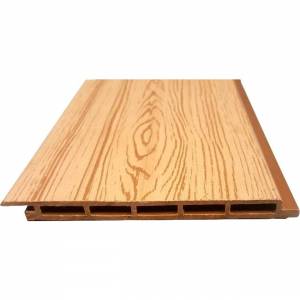 Фасадная панель из ДПК HOLZHOF, 180*14*3000 мм, кофе с молоком