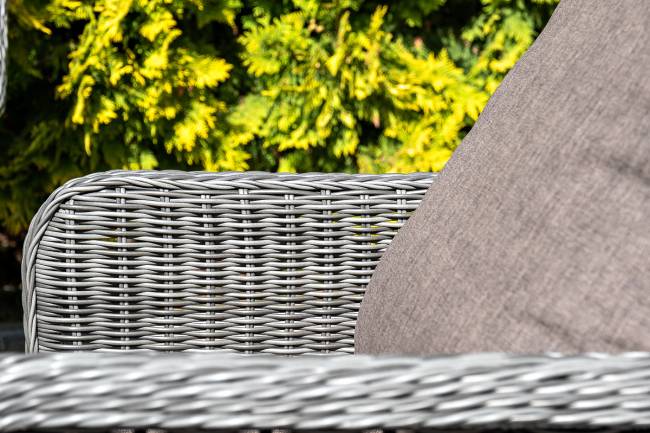 "Гляссе" лаунж-зона из искусственного ротанга, цвет графит "Гляссе" лаунж-зона из искусственного ротанга, цвет графит