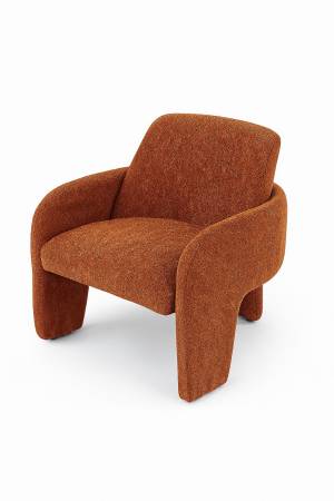 Кресло CUBE OTE SEA-500 Бронзовый,ткань/каркас металл в обивке бронзового цвета OTE SEA 500 ®DISAUR