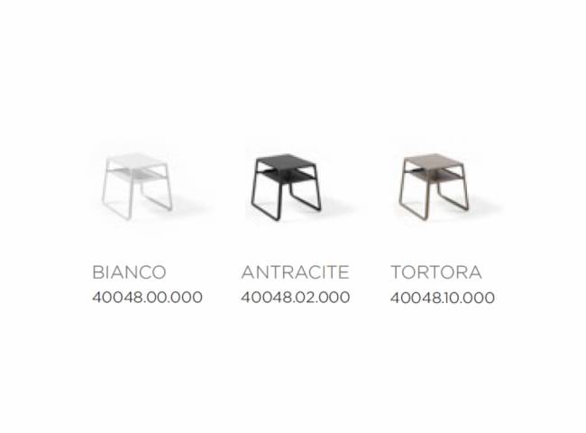 Столик пластиковый для лежака Pop кофе 440х395х385 мм Столик пластиковый для лежака Pop кофе 440х395х385 мм