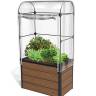 Грядка-теплица для растений Maple green house (коричневый)