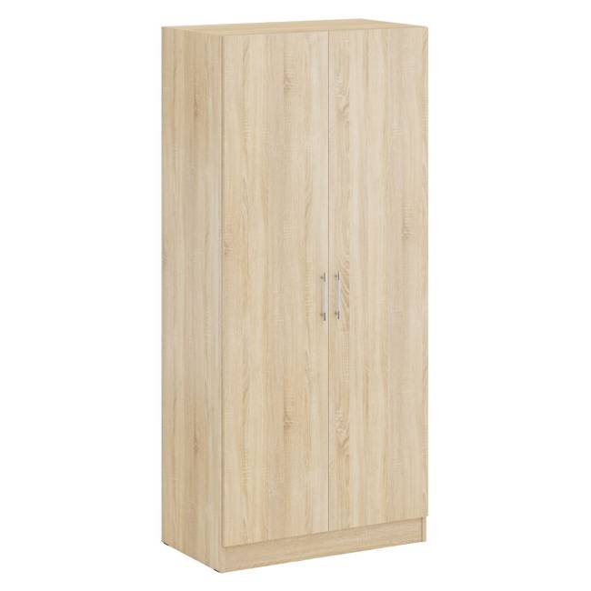 Кровать односпальная 900 со шкафом для одежды 2-х створчатым Стандарт цвет дуб сонома Кровать односпальная 900 со шкафом для одежды 2-х створчатым Стандарт цвет дуб сонома