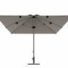 Зонт профессиональный 3.5х3.5 м Avocado серебристый, серый 3500х3500 мм