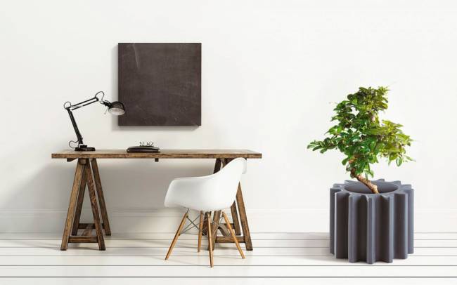 Кашпо пластиковое Gear Pot Standard 550х550х430 мм