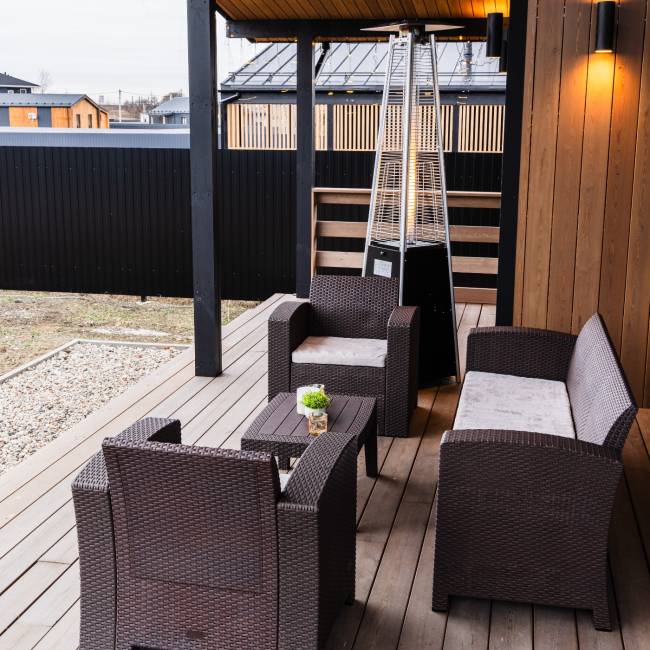 Комплект мебели LANA LUX М коричневый