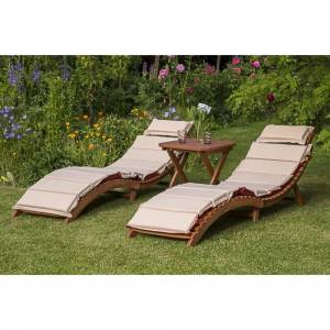 Комплект шезлонгов AFM-803A-T133 2pcs Beige, бежевый Комплект шезлонгов AFM-803A-T133 2pcs Beige, бежевый