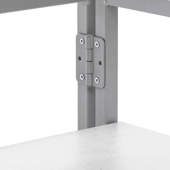 Стеллаж раскладной Leset Пако 800 Серый