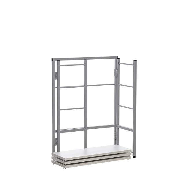 Стеллаж раскладной Leset Пако 800 Серый