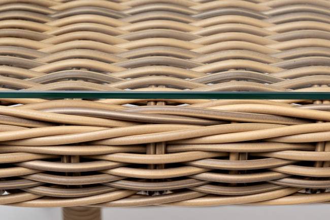 "Латте" плетеный стол из искусственного ротанга 140х80см, цвет соломенный "Латте" плетеный стол из искусственного ротанга 140х80см, цвет соломенный