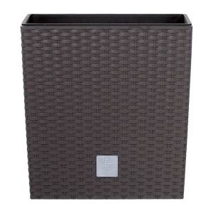 Кашпо для цветов RATO LOW венге 2 предмета 37 и 64л Кашпо для цветов RATO LOW венге 2 предмета 37 и 64л