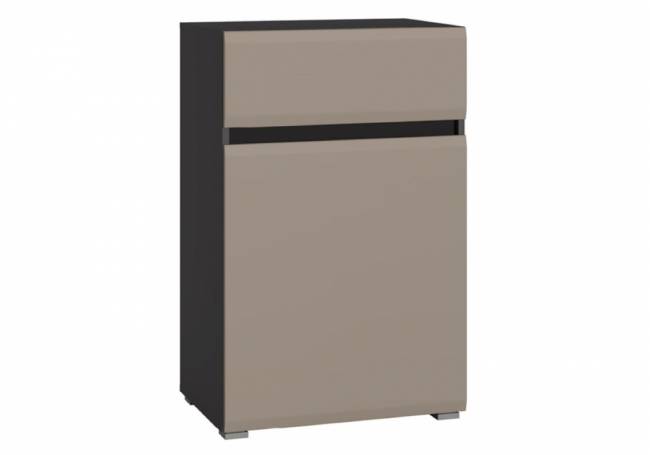 Комод Сейдиль 16.231.02 антрацит / веллюто капучино