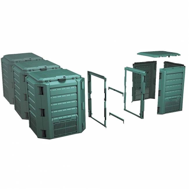 Компостер Prosperplast Module 1200 л, зеленый