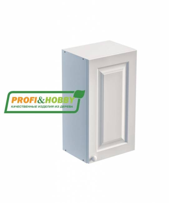 Шкаф навесной 400 х 300 х 720 филенка, сосна, без покраски