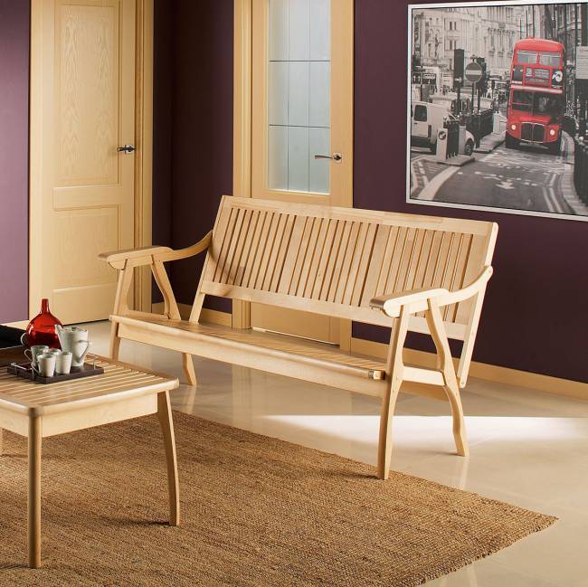 Диван-скамья Массив решетка, каркас бук Диван-скамья Массив решетка, каркас бук