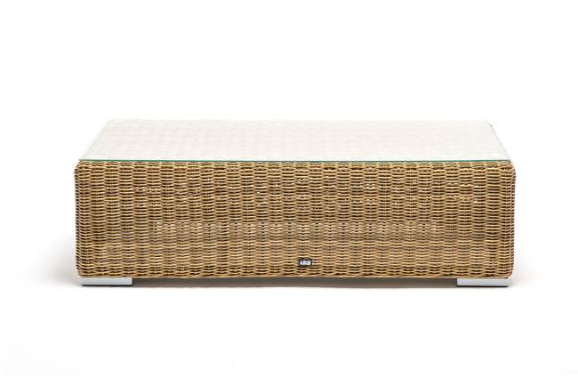 "Боно" журнальный столик из искусственного ротанга, цвет соломенный "Боно" журнальный столик из искусственного ротанга, цвет соломенный