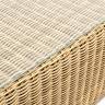 "Боно" журнальный столик из искусственного ротанга, цвет соломенный "Боно" журнальный столик из искусственного ротанга, цвет соломенный