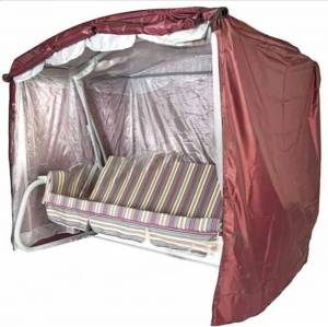Чехол  для садовых качелей Золотая Корона 76 - 220х175х185, бордовый