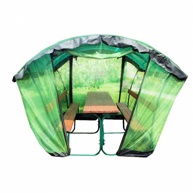 Чехол 2500х2100х2000 для беседки, зеленый