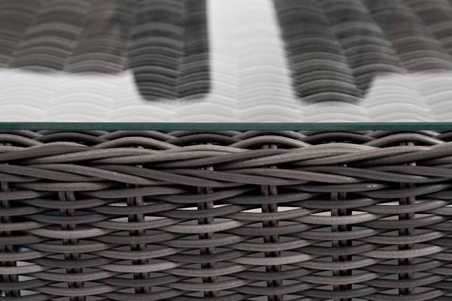 "Капучино Сингл" лаунж-зона из искусственного ротанга, цвет графит "Капучино Сингл" лаунж-зона из искусственного ротанга, цвет графит