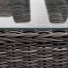 "Капучино Сингл" лаунж-зона из искусственного ротанга, цвет графит "Капучино Сингл" лаунж-зона из искусственного ротанга, цвет графит