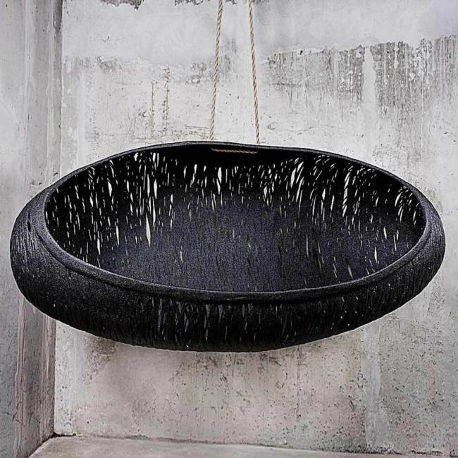 Подвесное кресло-кокон "Bios Alpha", Черное