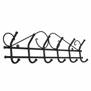 Вешалка  Ажур 6 черный