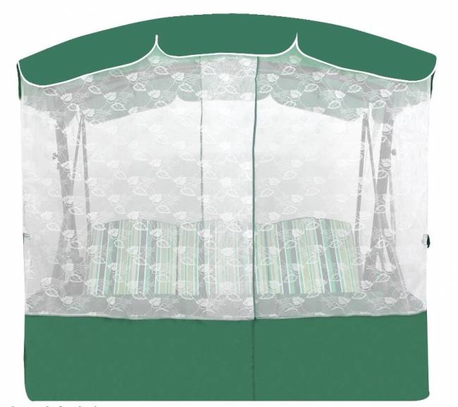 Качели садовые "Оазис Премиум", Зеленый