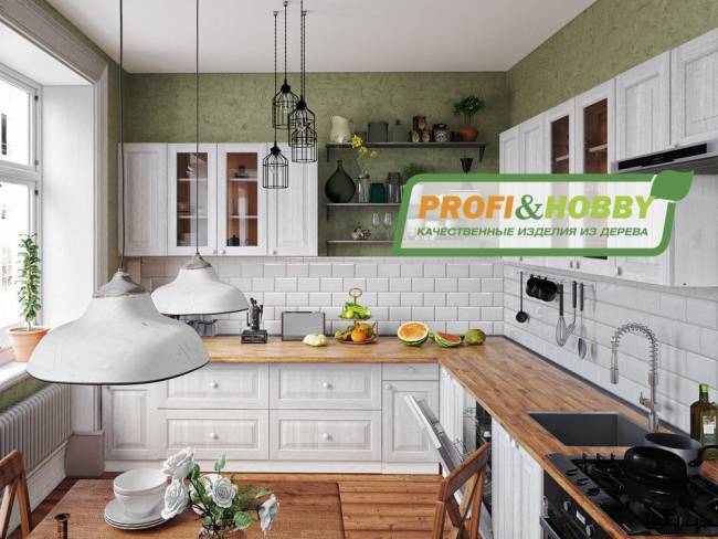 Шкаф навесной 500 х 300 х 900 филенка, сосна, без покраски