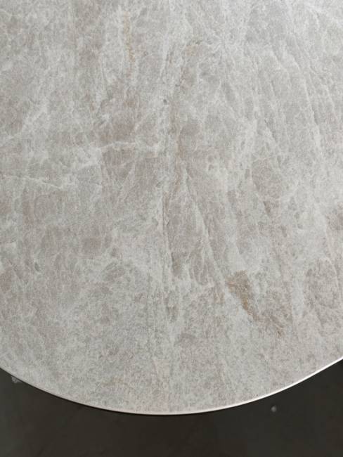 Стол ASTRID 200 TL-102 Бежевый мрамор, испанская керамика / Темно-серый каркас, ®DISAUR Стол ASTRID 200 TL-102 Бежевый мрамор, испанская керамика / Темно-серый каркас, ®DISAUR