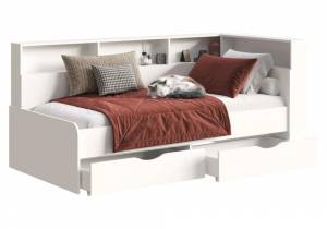 Кровать Кровать Амер 190х80 белая