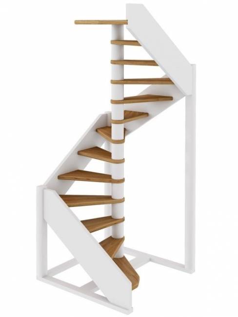 Деревянная лестница ЛС-1.2х под покраску Деревянная лестница ЛС-1.2х под покраску