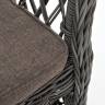 "Сицилия" плетеный стул из искусственного ротанга, цвет графит "Сицилия" плетеный стул из искусственного ротанга, цвет графит