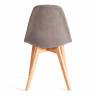 Стул CINDY SOFT (mod. C1021F1-1) фактурный велюр/дерево бук, 55 х 48 х 83 см, Серый LY1701-26 / натуральный (Комплект из 4 шт.) серый фактурный велюр/дерево бук Стул CINDY SOFT (mod. C1021F1-1) фактурный велюр/дерево бук, 55 х 48 х 83 см, Серый LY1701-26 / натуральный (Комплект из 4 шт.) серый фактурный велюр/дерево бук