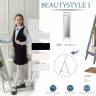 Зеркало напольное BeautyStyle 1 серый графит 130 см х 35 см Зеркало напольное BeautyStyle 1 серый графит 130 см х 35 см