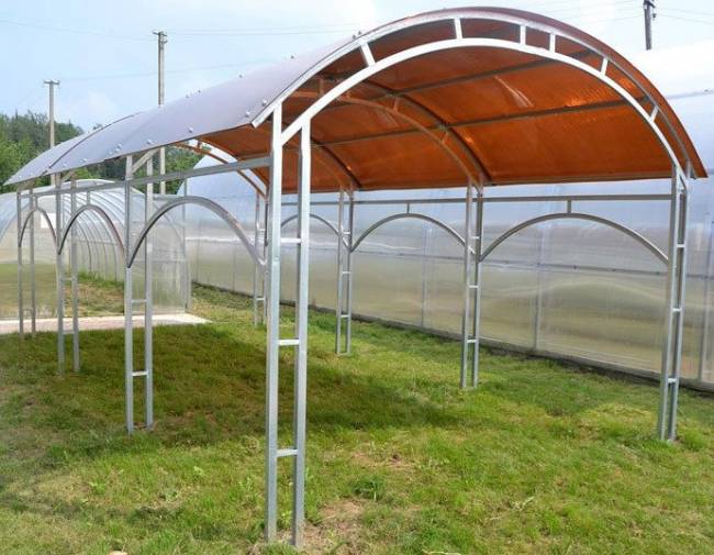 Навес "Универсальный" 4метра без СПК Навес "Универсальный" 4метра без СПК