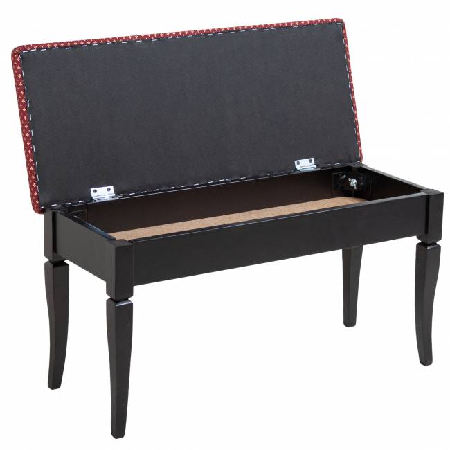 Банкетка Вивальди М с ящиком венге, ткань коронка