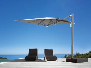 Зонт профессиональный 3х4 м Astro Titanium титан, слоновая кость 3000х4000 мм