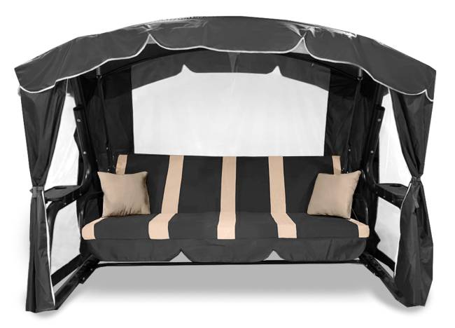 Садовые качели СИНГАПУР графит