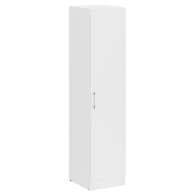 Кровать белая двуспальная 1800 с пеналом Стандарт цвет белый